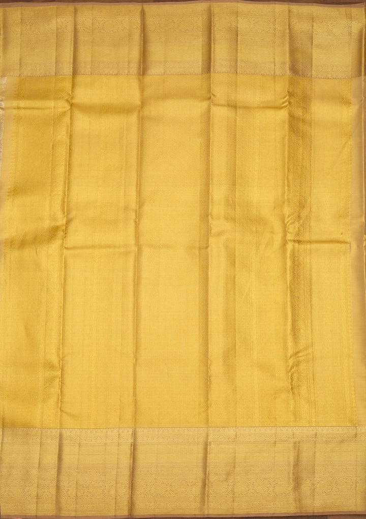 Gold Zariwork (Gold) Silk Saree