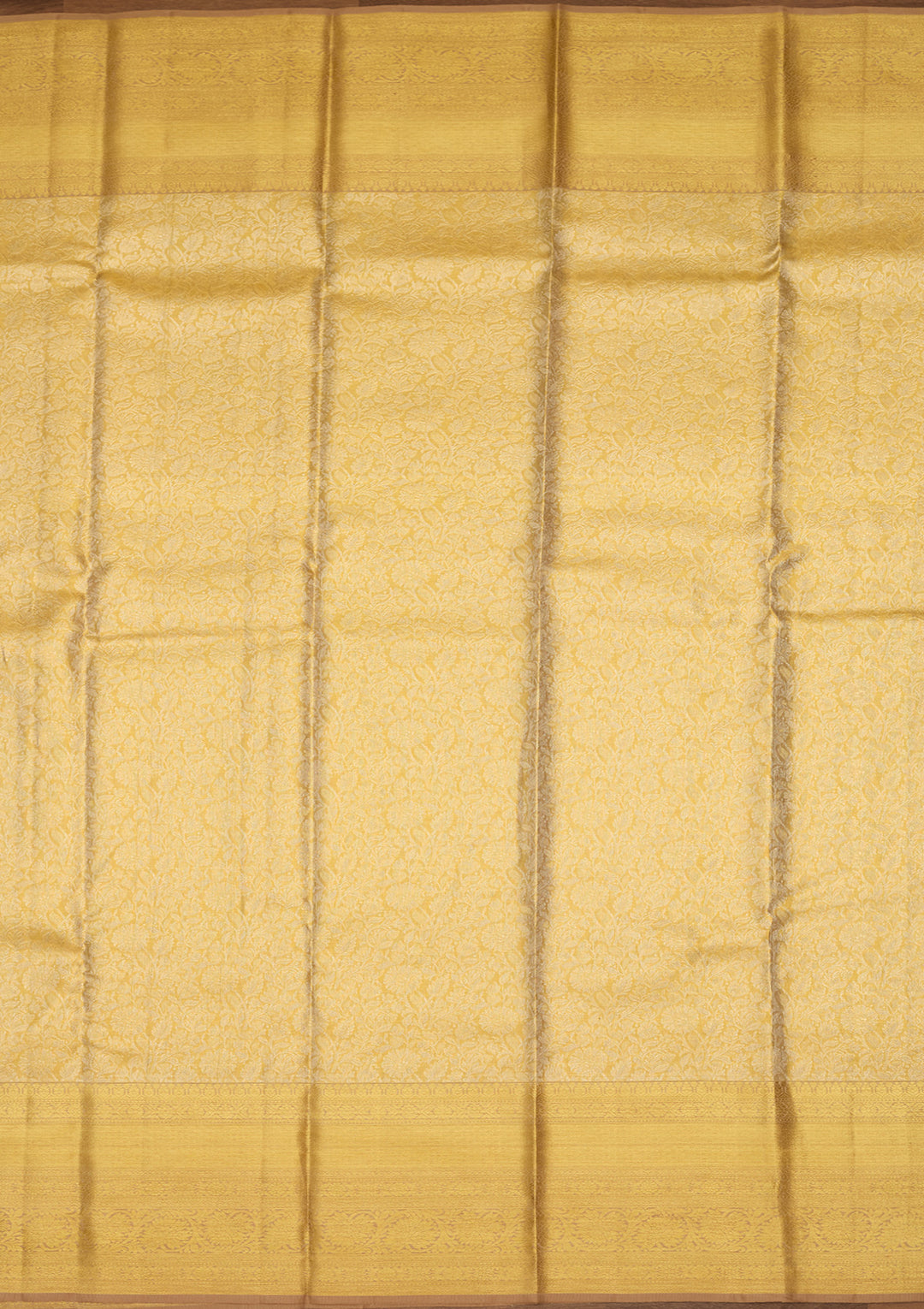 Gold Zariwork (Gold) Silk Saree