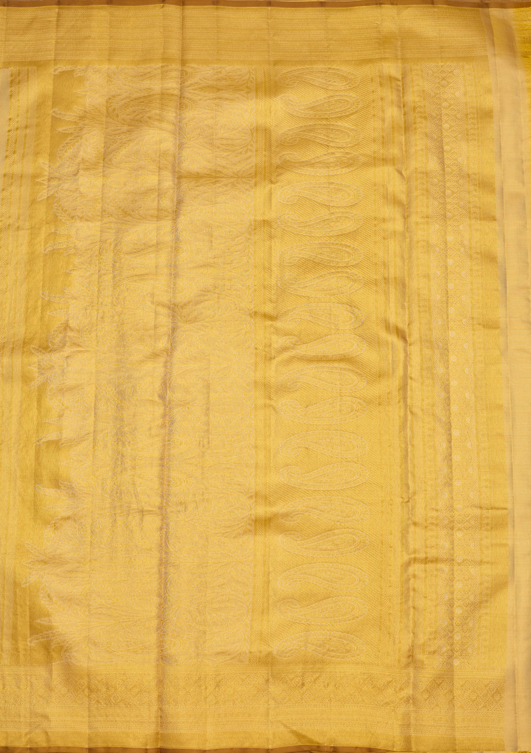 Gold Silk Jaal Gold Zariwork Saree With Matching Blouse Piece