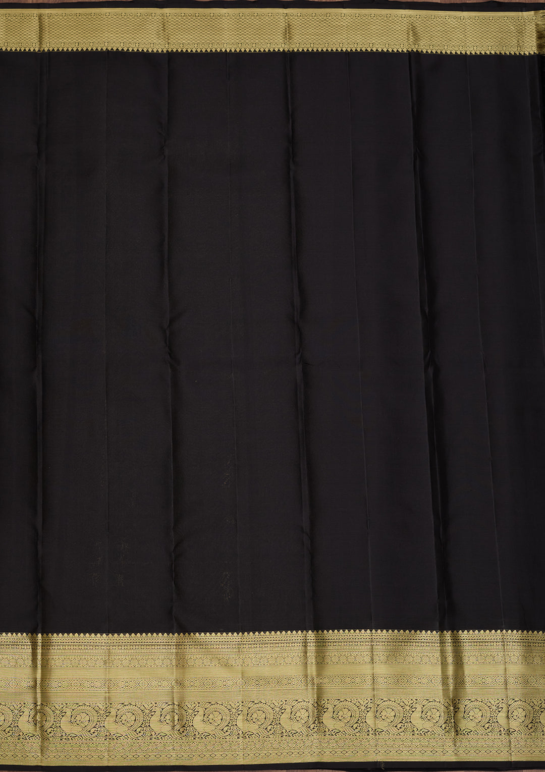 Black Zariwork (Gold) Pure Silk Saree