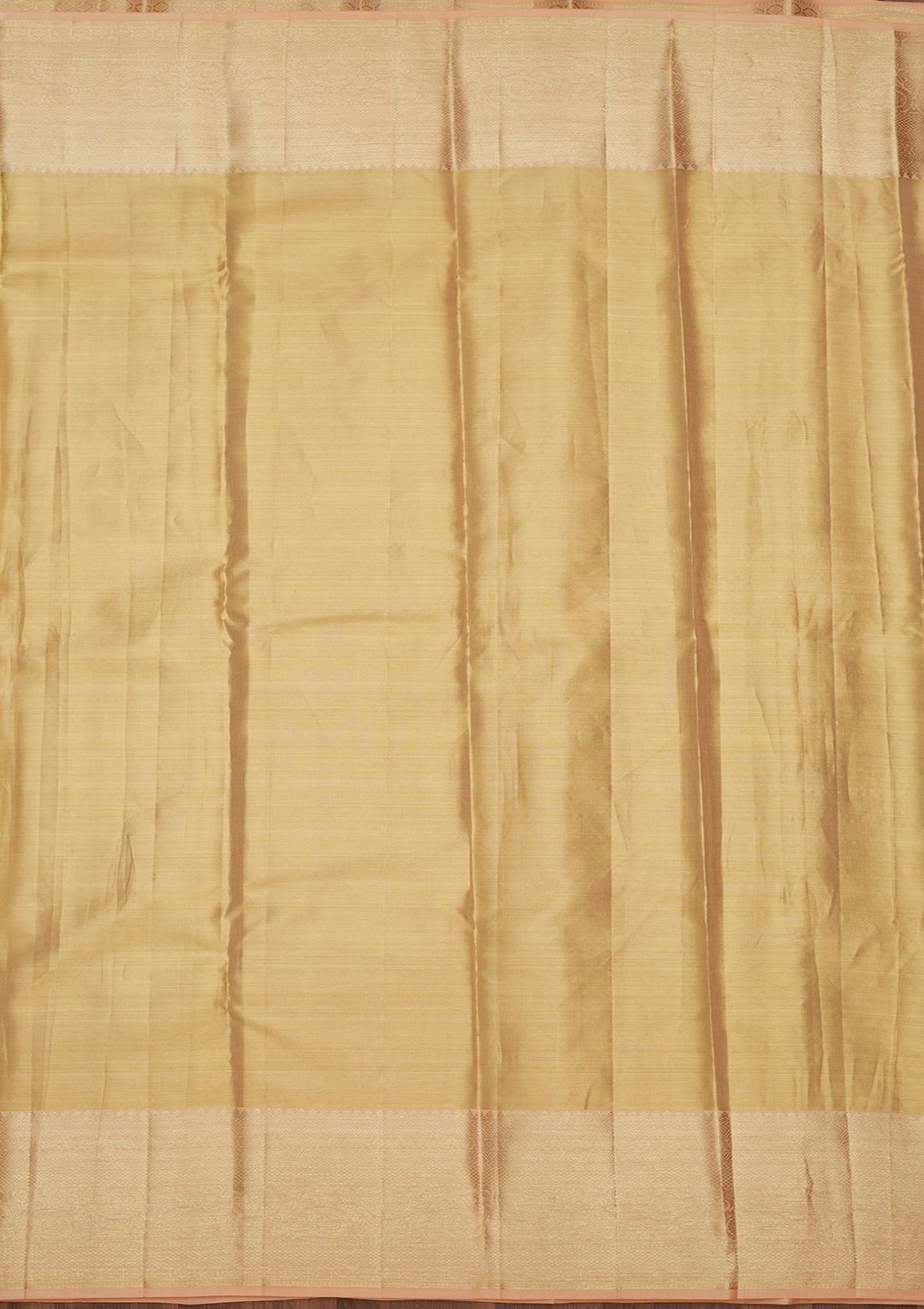 Gold Silk Jaal Gold Zariwork Saree With Matching Blouse Piece