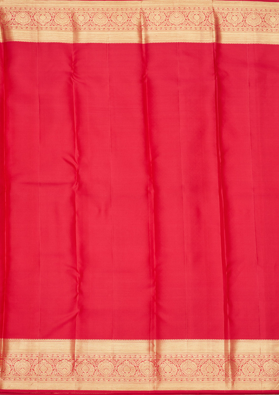 Rani Pink Zariwork (Gold) Pure Silk Saree
