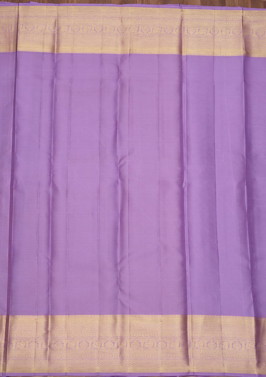 Lavender Zariwork (Gold) Pure Silk Saree