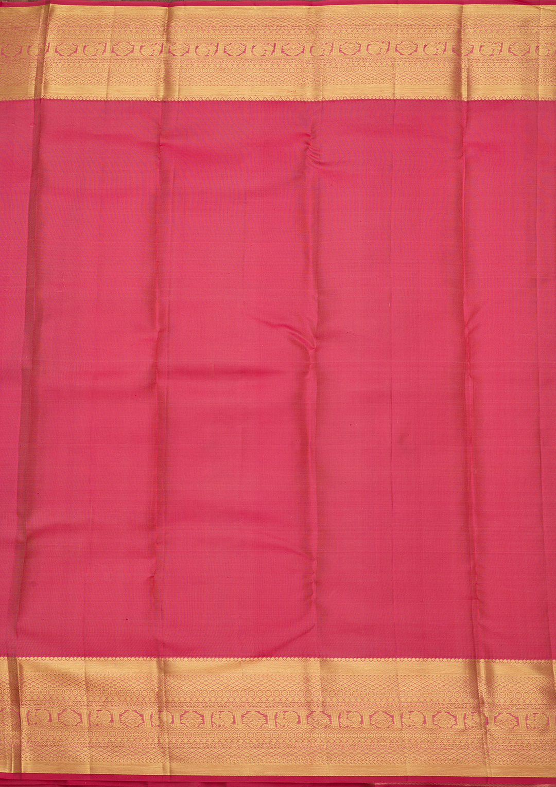 Orange Pure Silk Jaal Saree With Matching Blouse Piece