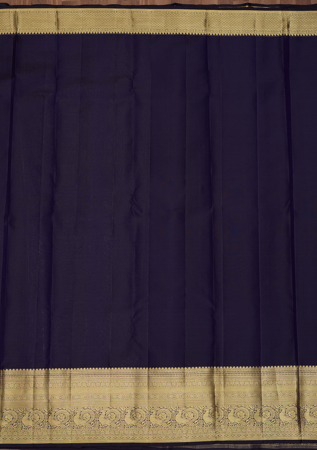 Navy Blue  Pure Silk Saree