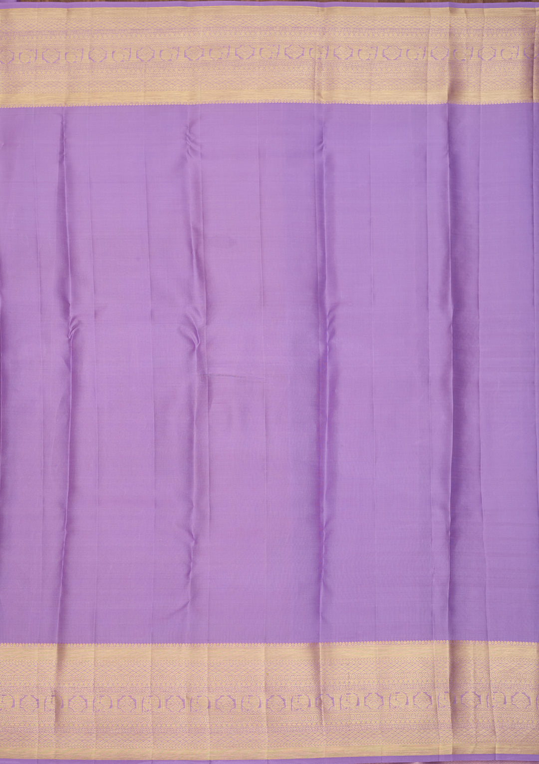 Lavender Silk Jaal Saree With Matching Blouse Piece