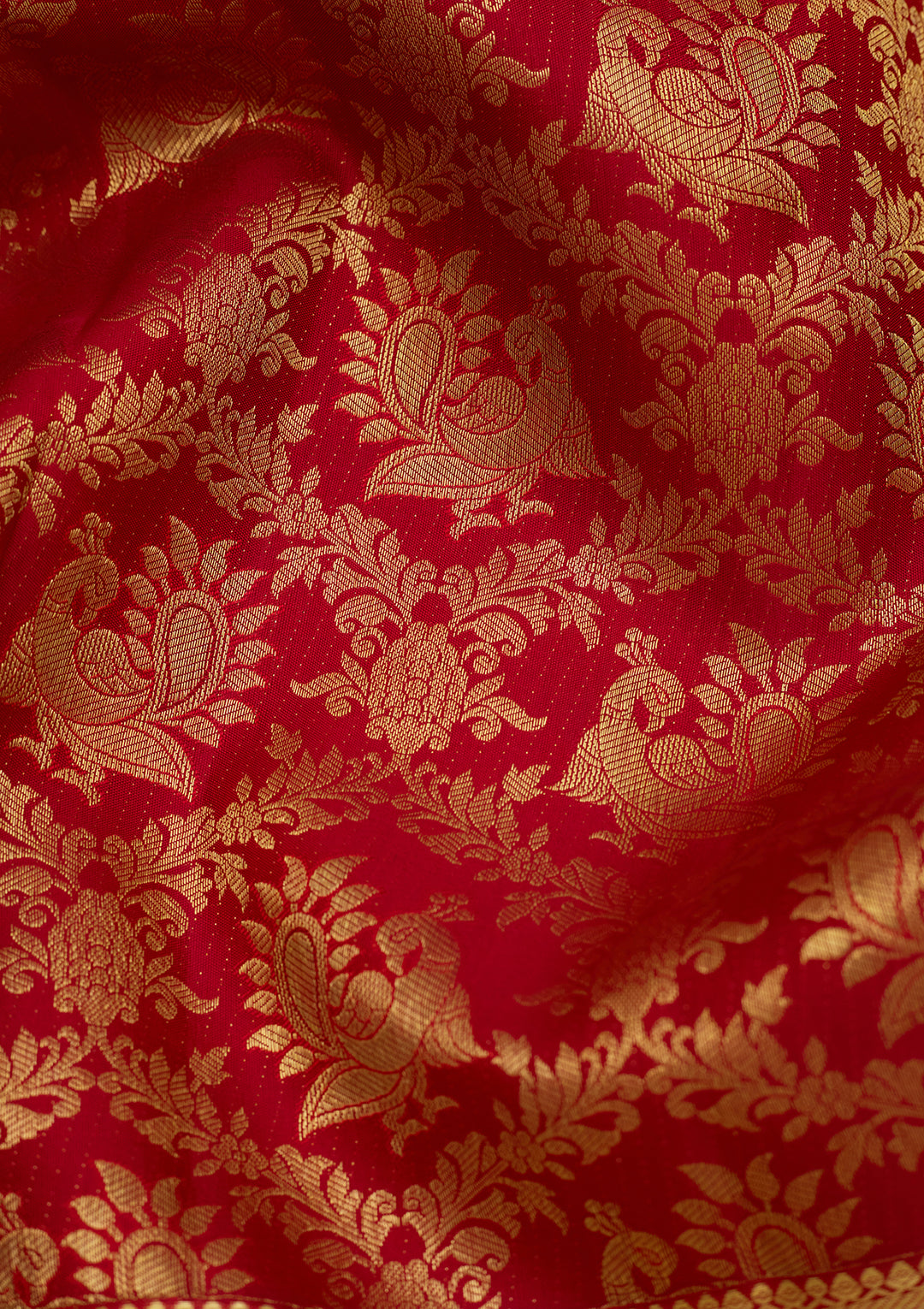 Maroon  Pure Silk Saree