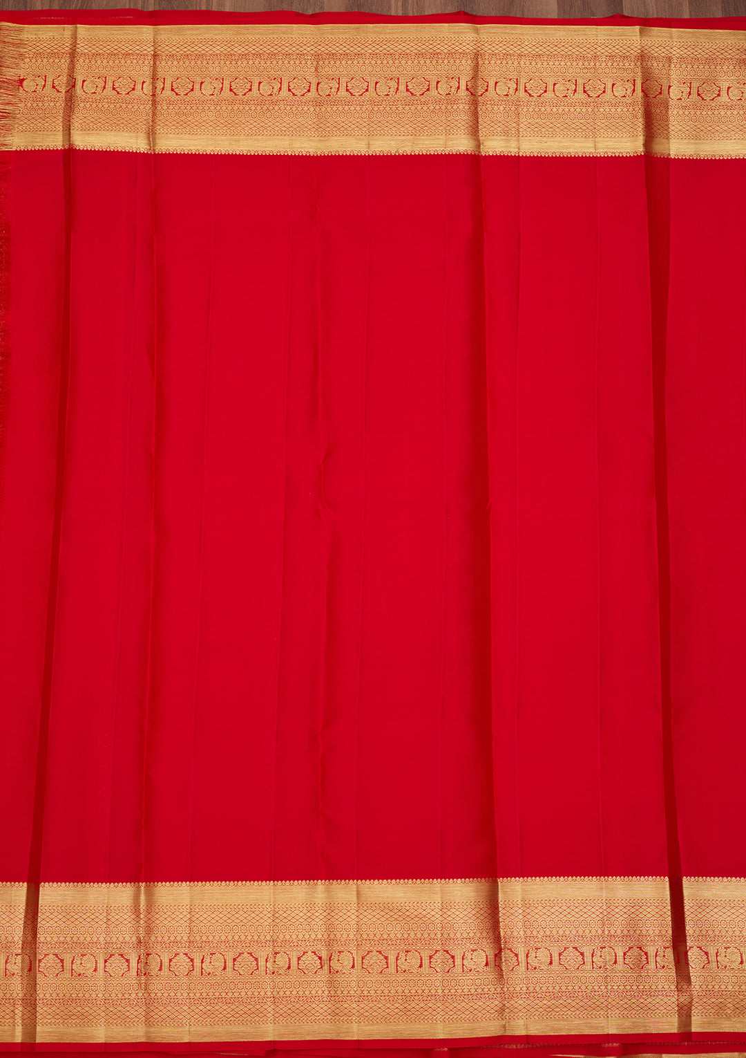 Red  Pure Silk Saree