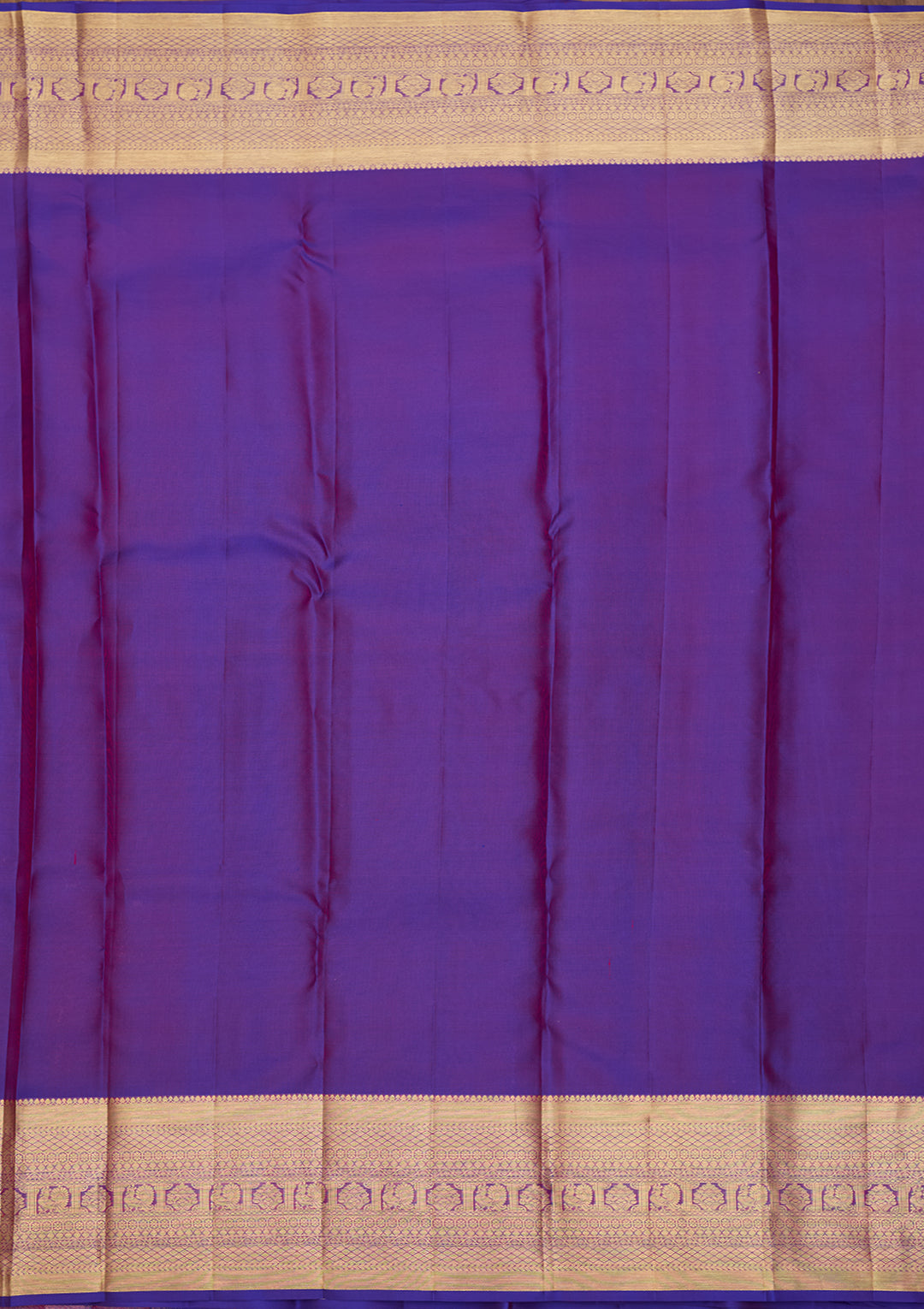 Rust  Pure Silk Saree