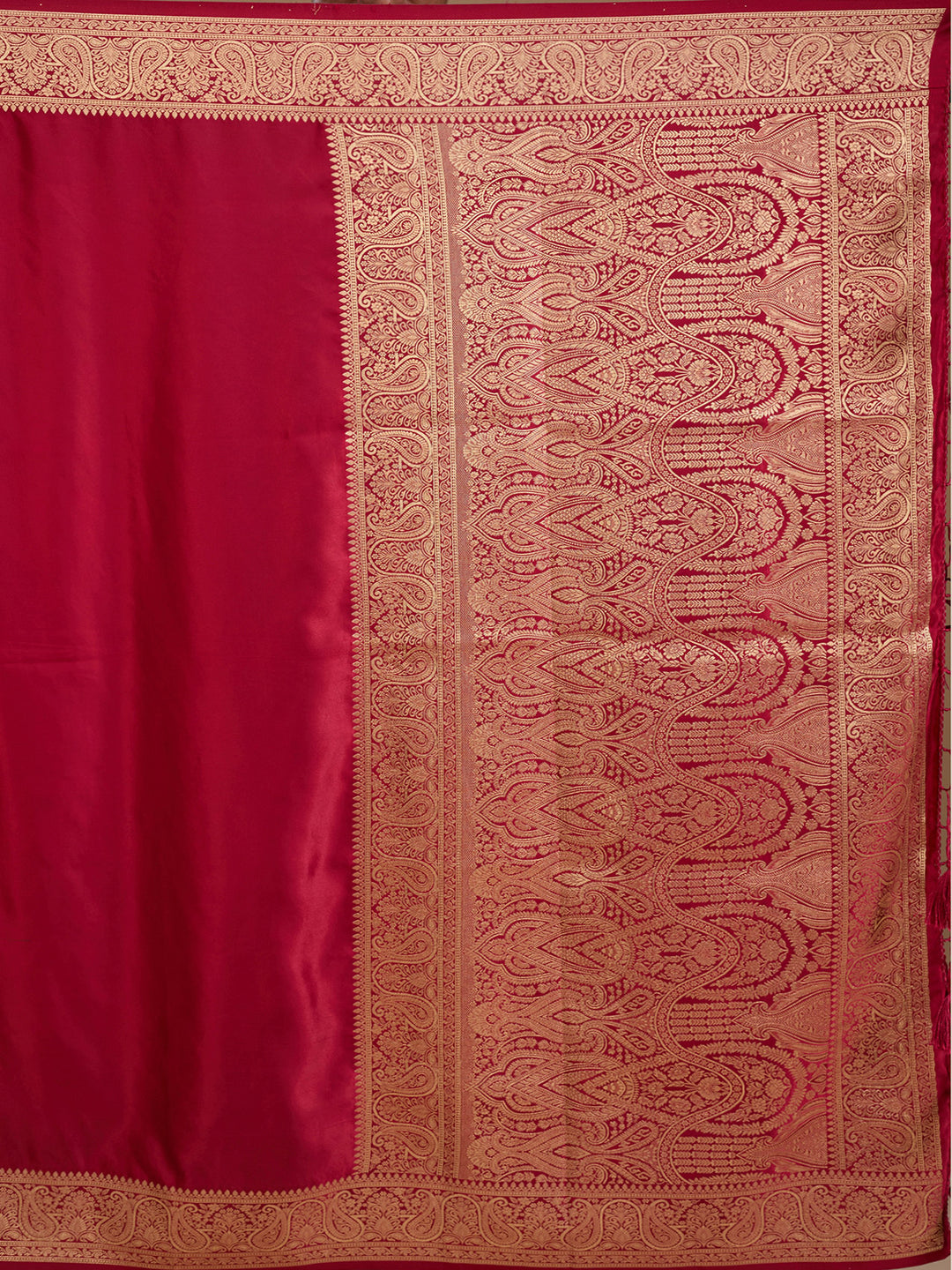 Maroon Banarasi Art Silk Saree