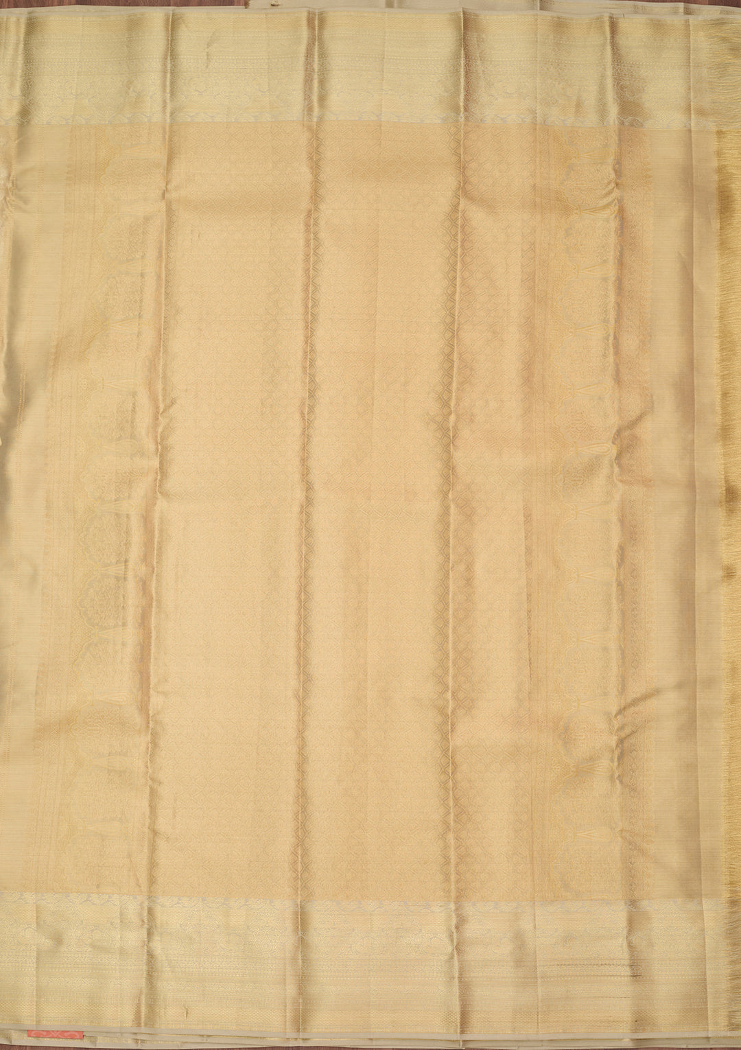 Pista Green Silk Jaal Saree With Matching Blouse Piece