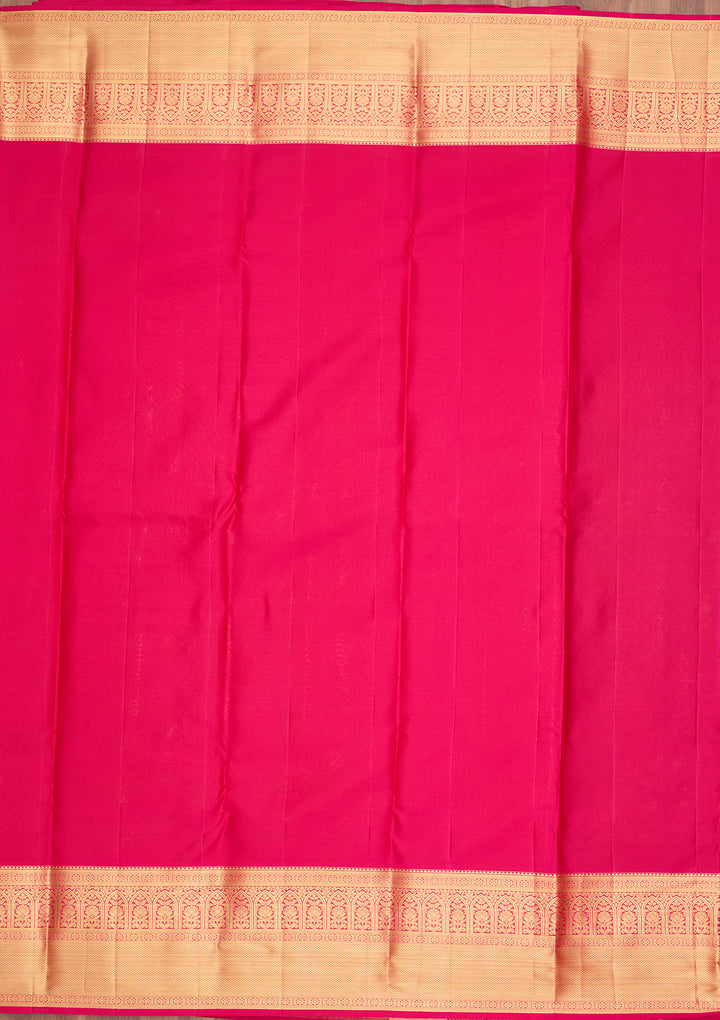 Mehendi Dharmavaram Pure Silk Saree