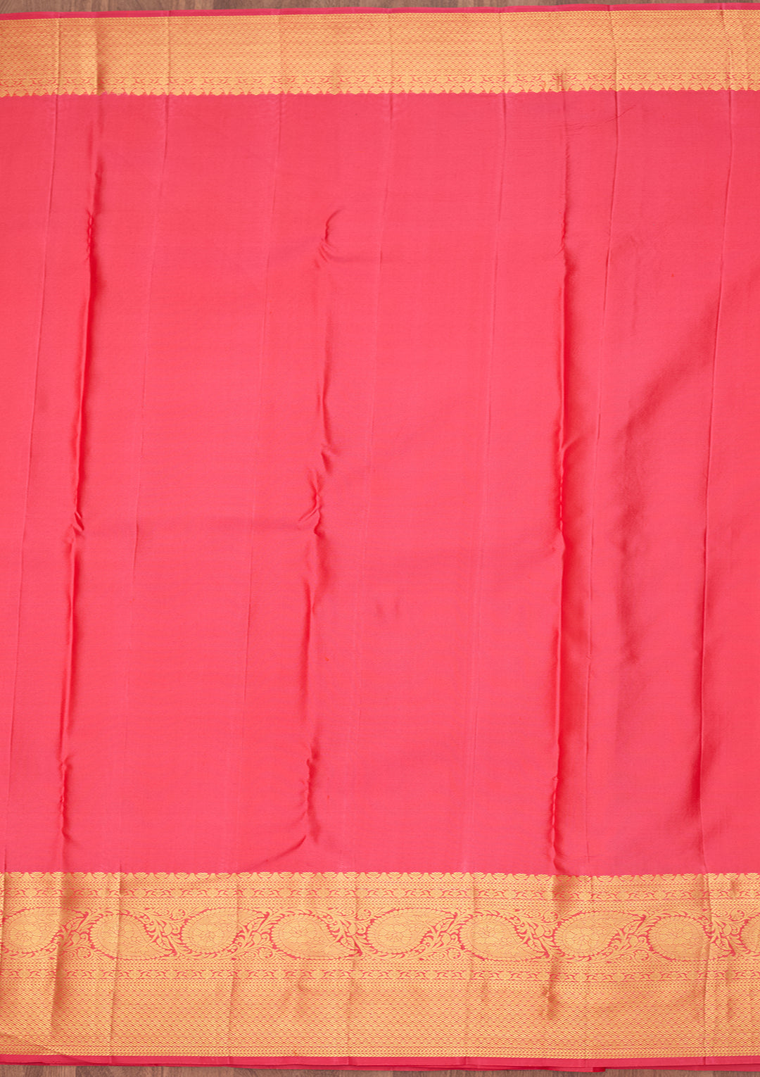 Mustard Dharmavaram Pure Silk Saree