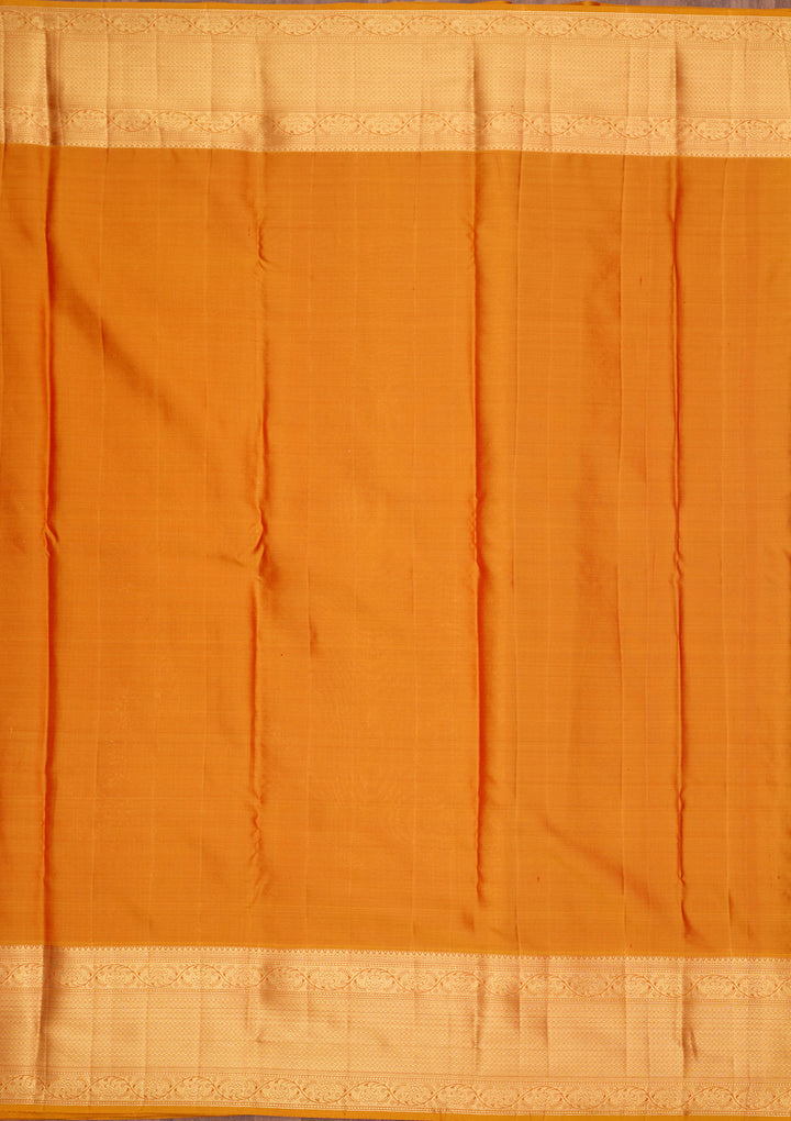 Rani Pink Silk Checks Saree With Matching Blouse Piece