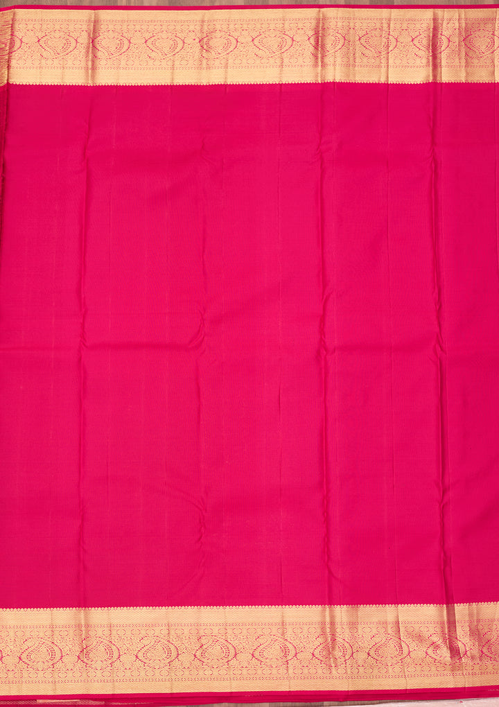 Wine Silk Jaal Saree With Matching Blouse Piece