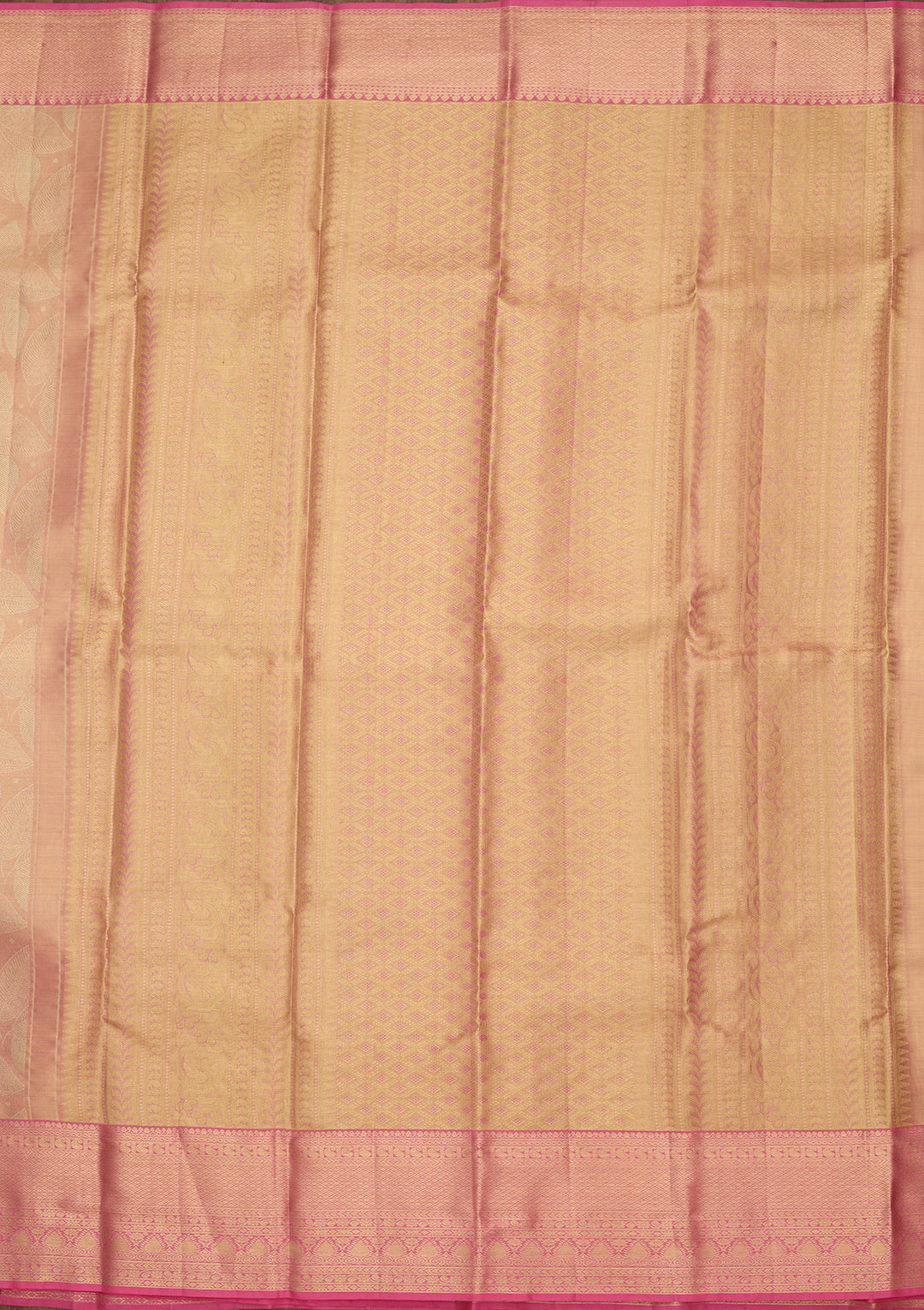 Pink Silk Jaal Saree With Matching Blouse Piece