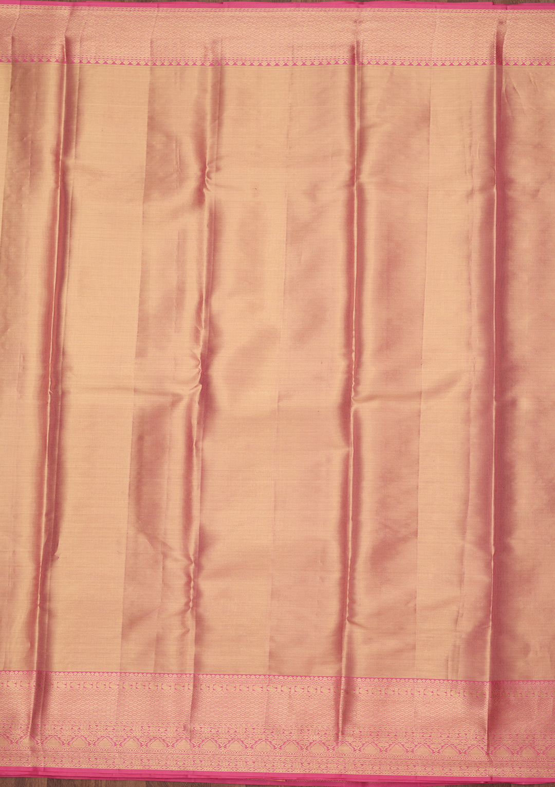 Pink Silk Jaal Saree With Matching Blouse Piece