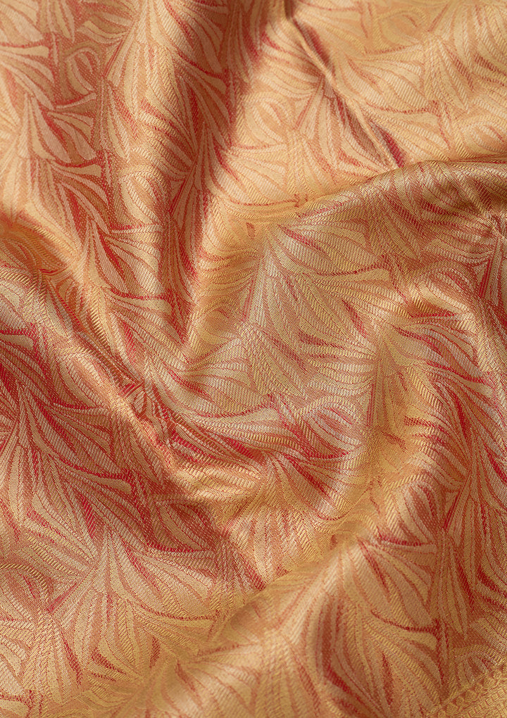 Gold Dharmavaram Pure Silk Saree