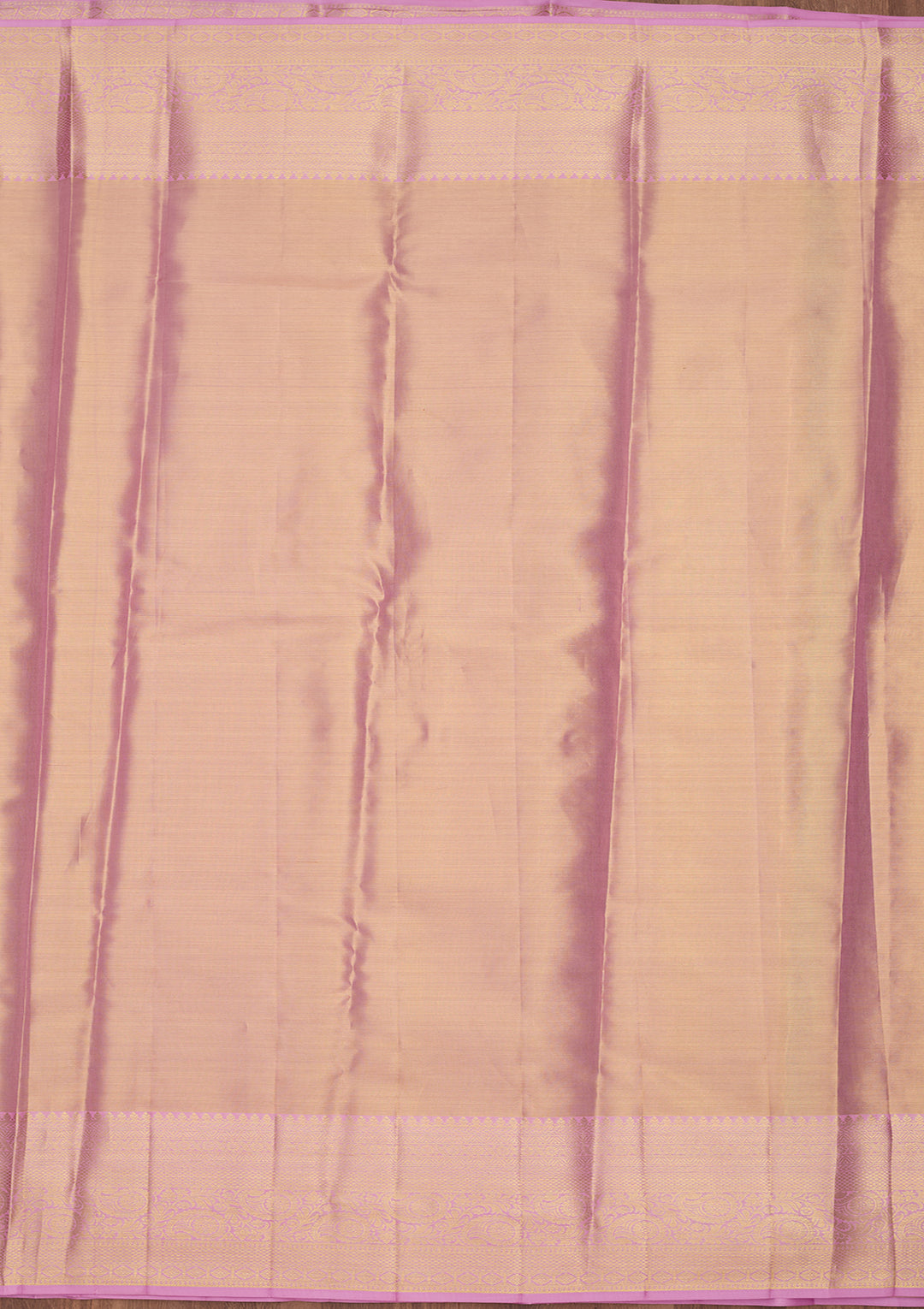 Lavender Dharmavaram Pure Silk Saree