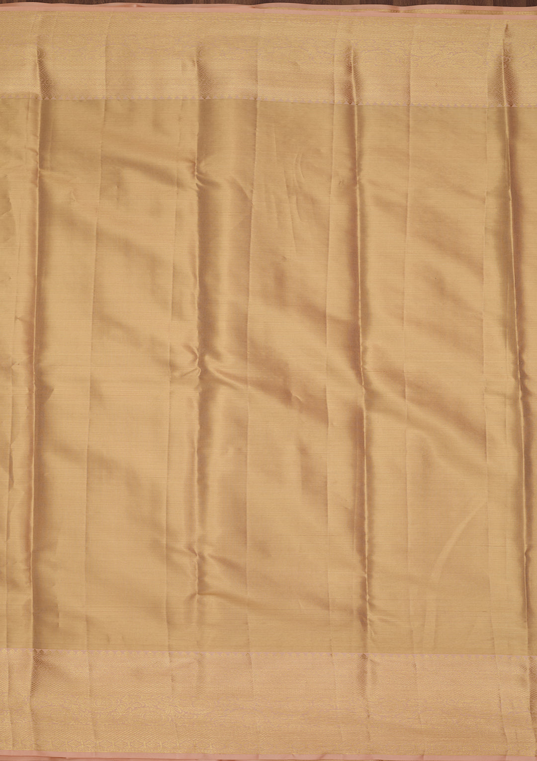 Peach Silk Jaal Saree With Matching Blouse Piece