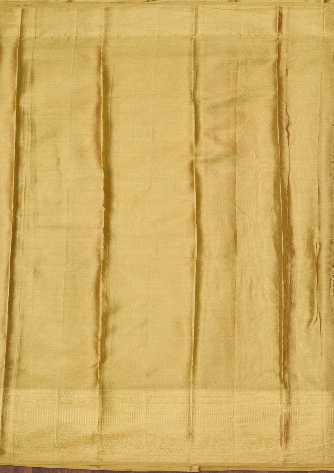 Gold Dharmavaram Pure Silk Saree