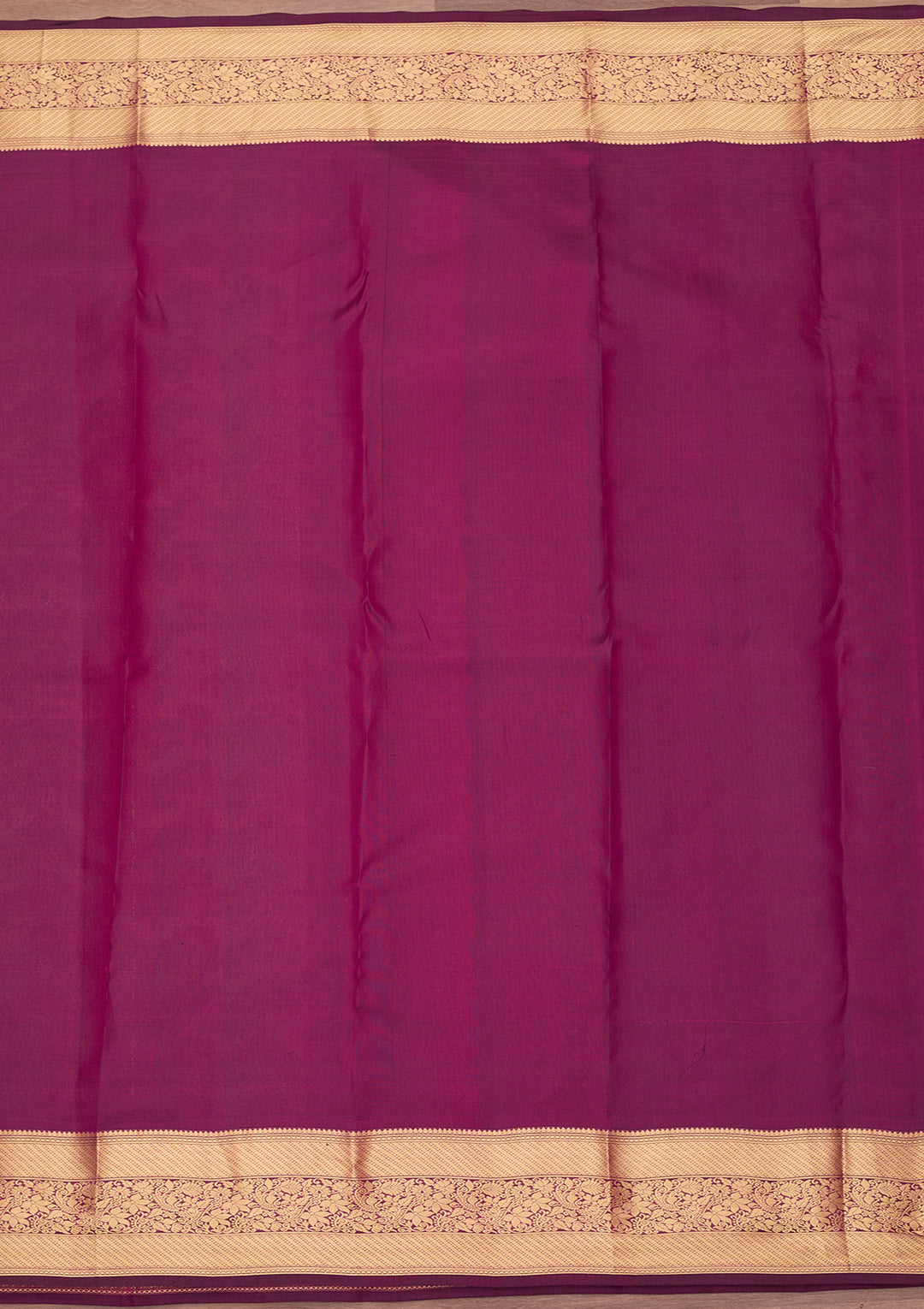 Wine Kanjivaram Pure Silk Saree