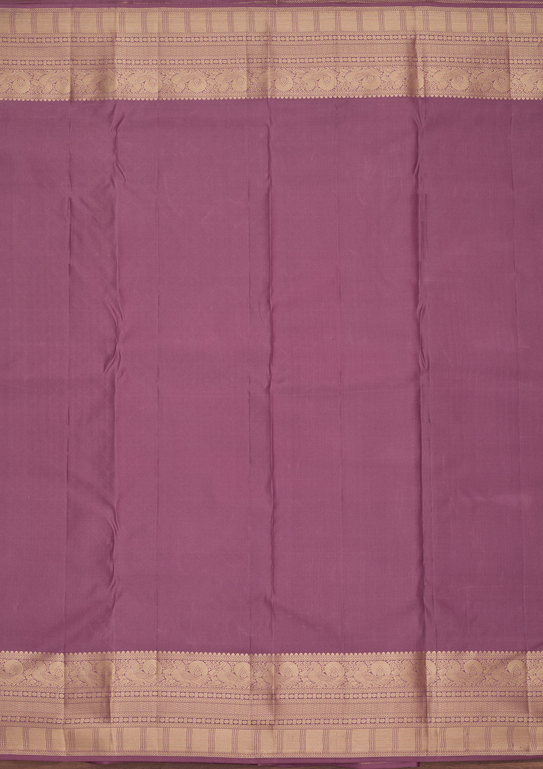 Mauve Kanjivaram Pure Silk Saree