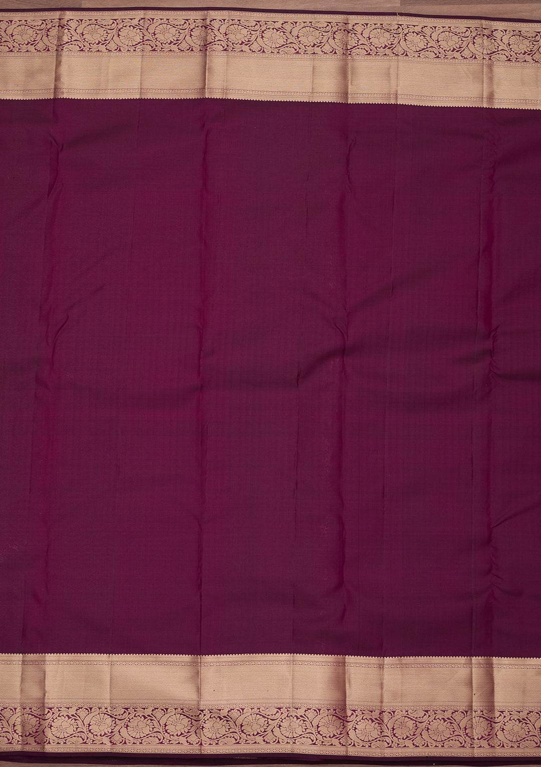 Purple Kanjivaram Pure Silk Saree