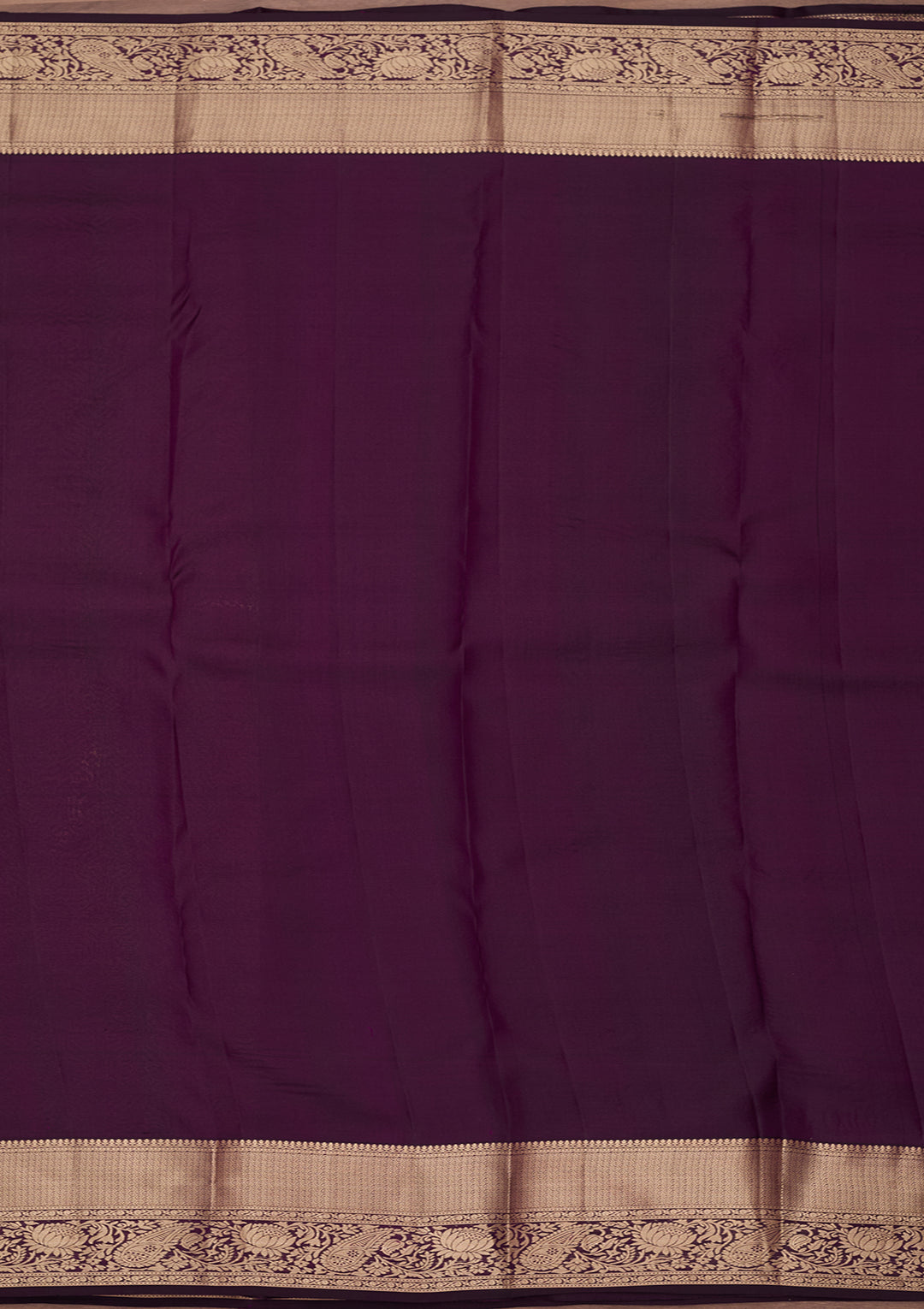 Purple Kanjivaram Pure Silk Saree