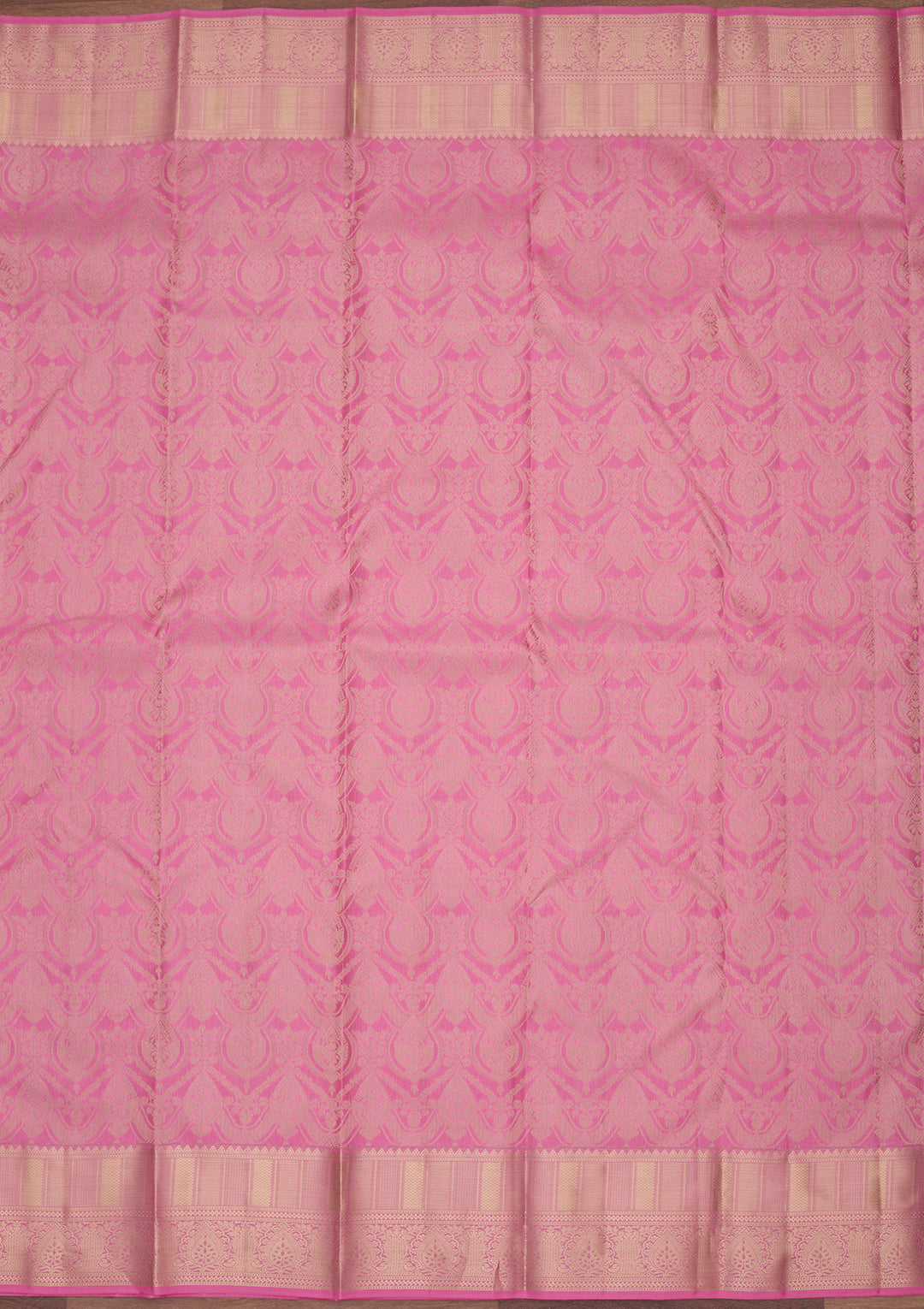 Pink Kanjivaram Pure Silk Saree