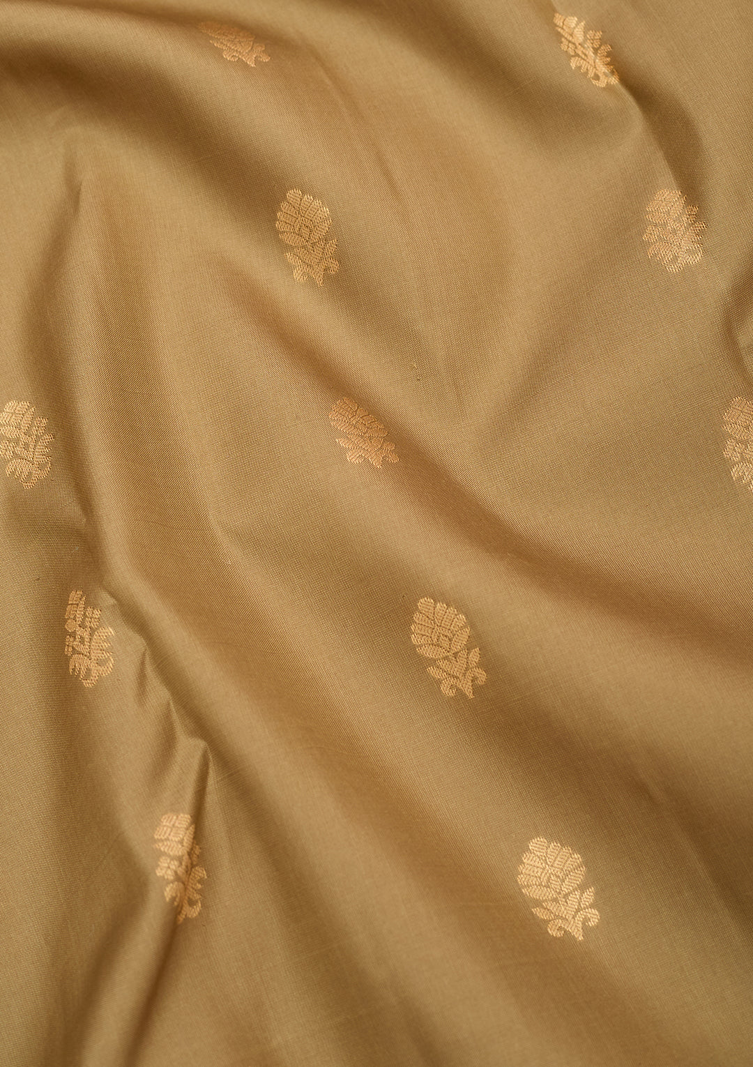 Mehendi Kanjivaram Pure Silk Saree
