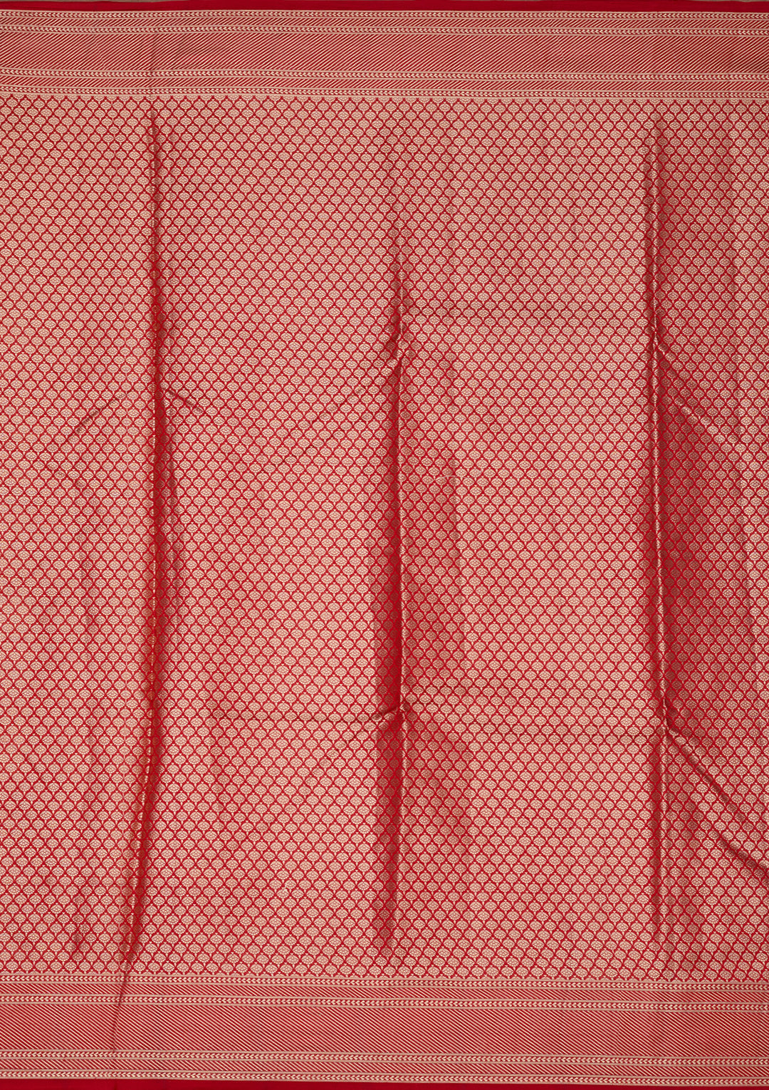 Red Banarasi Pure Silk Saree