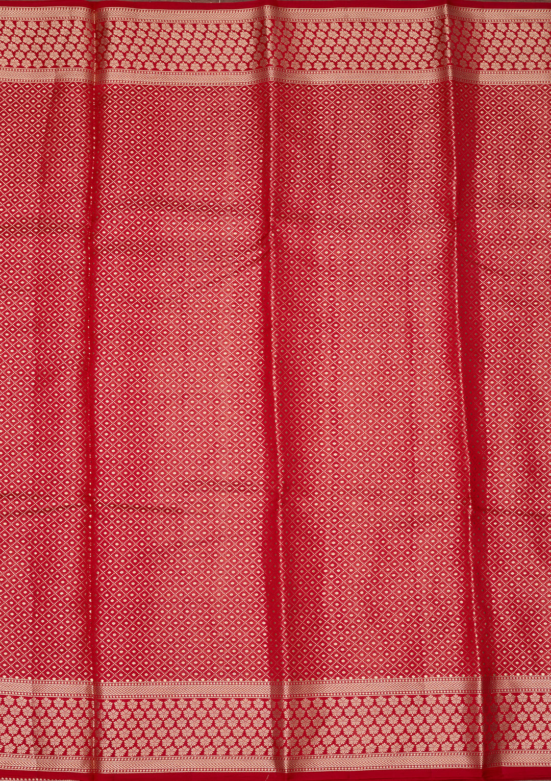 Red Banarasi Pure Silk Saree