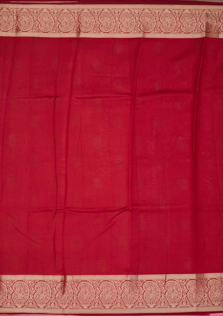 Baby Pink Banarasi Pure Silk Saree