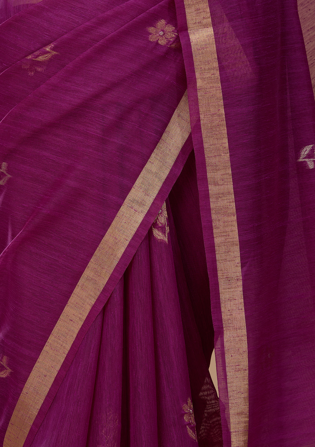 Wine Art Silk Kanjivaram Jaal Saree With Matching Blouse Piece