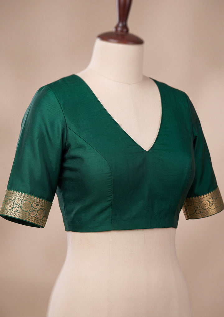 Rani Pink Art Silk Patola Jaal Saree With Matching Blouse Piece
