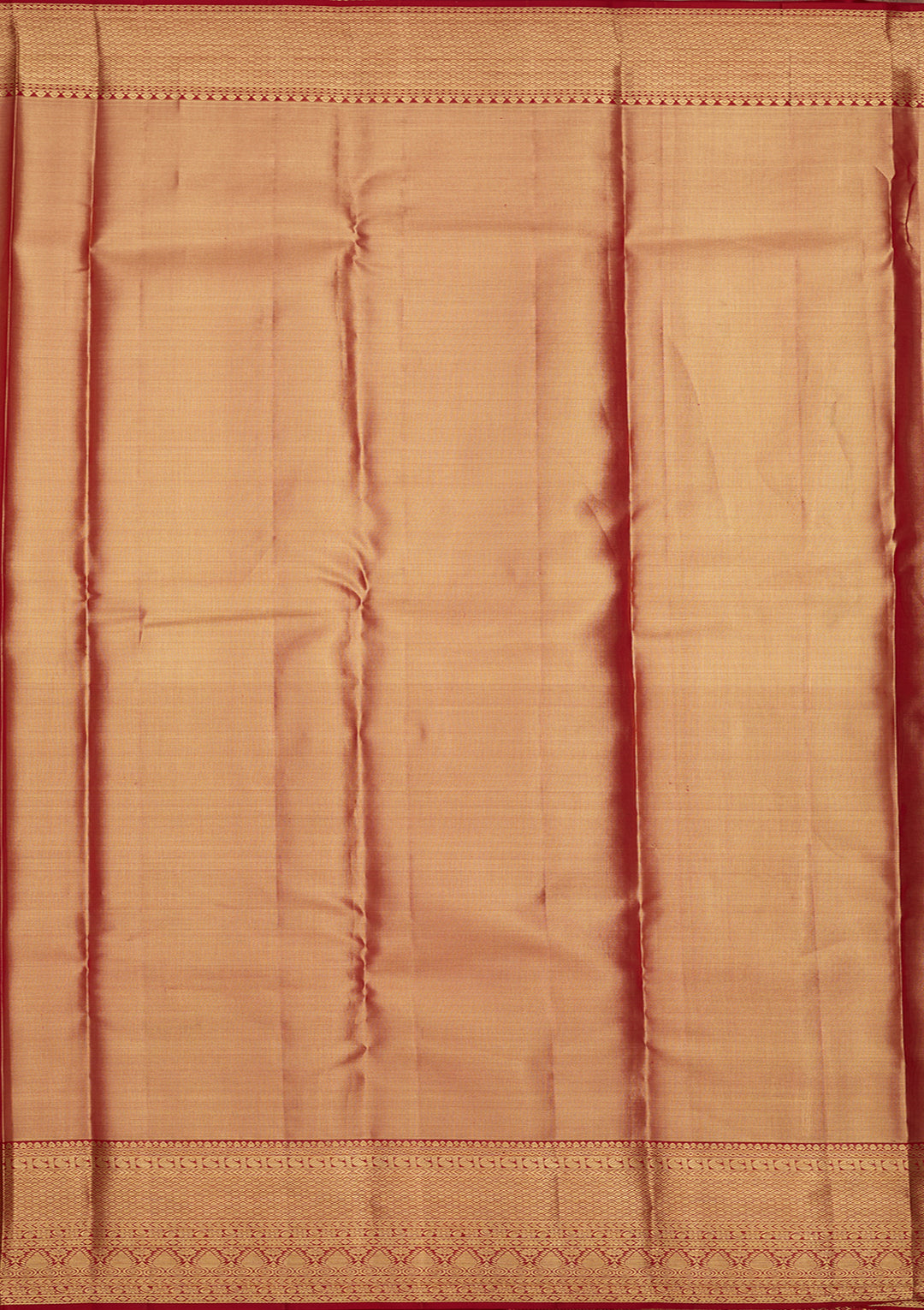 Peach Dharmavaram Tissue Silk Saree