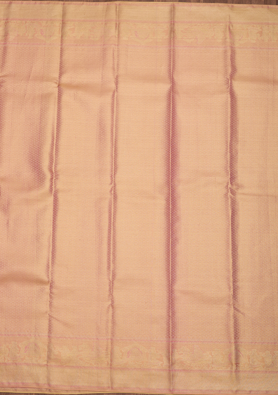 Pink Dharmavaram Tissue Silk Saree