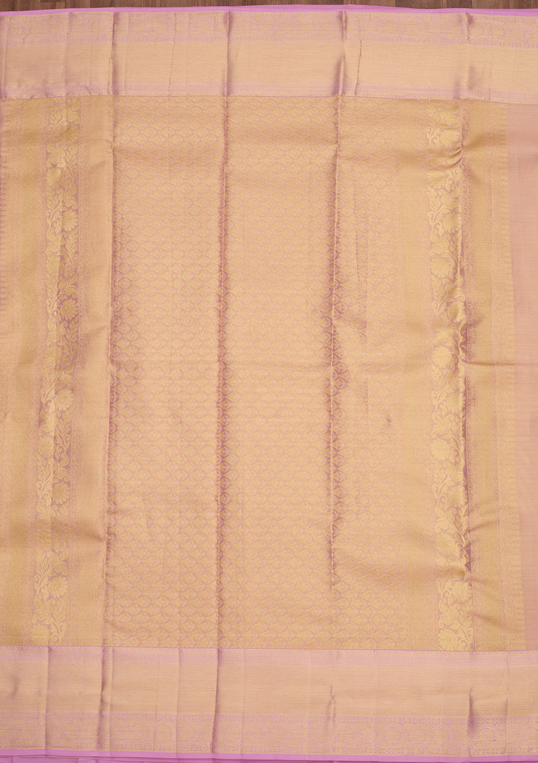 Lavender Dharmavaram Tissue Silk Saree