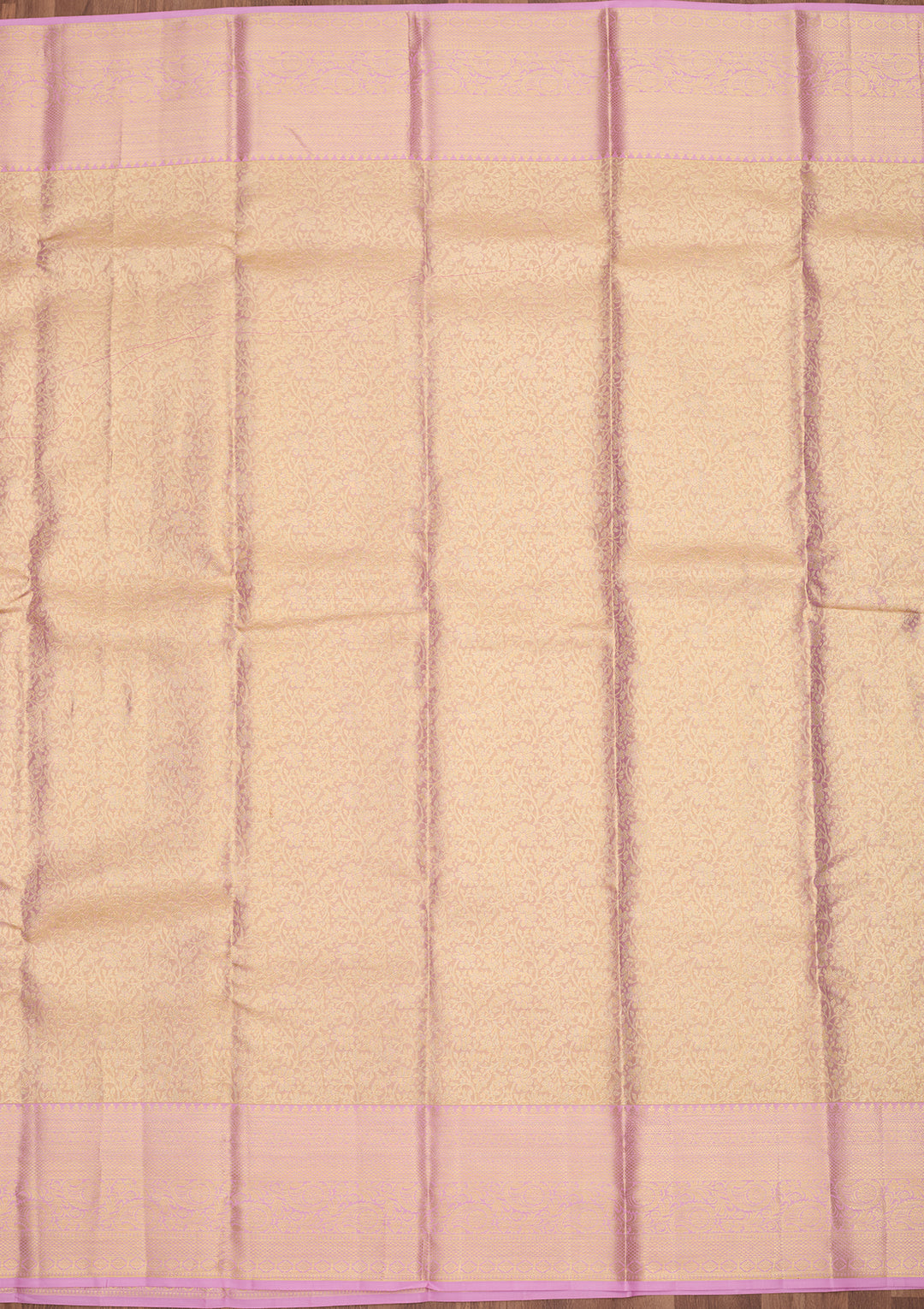 Lavender Dharmavaram Tissue Silk Saree