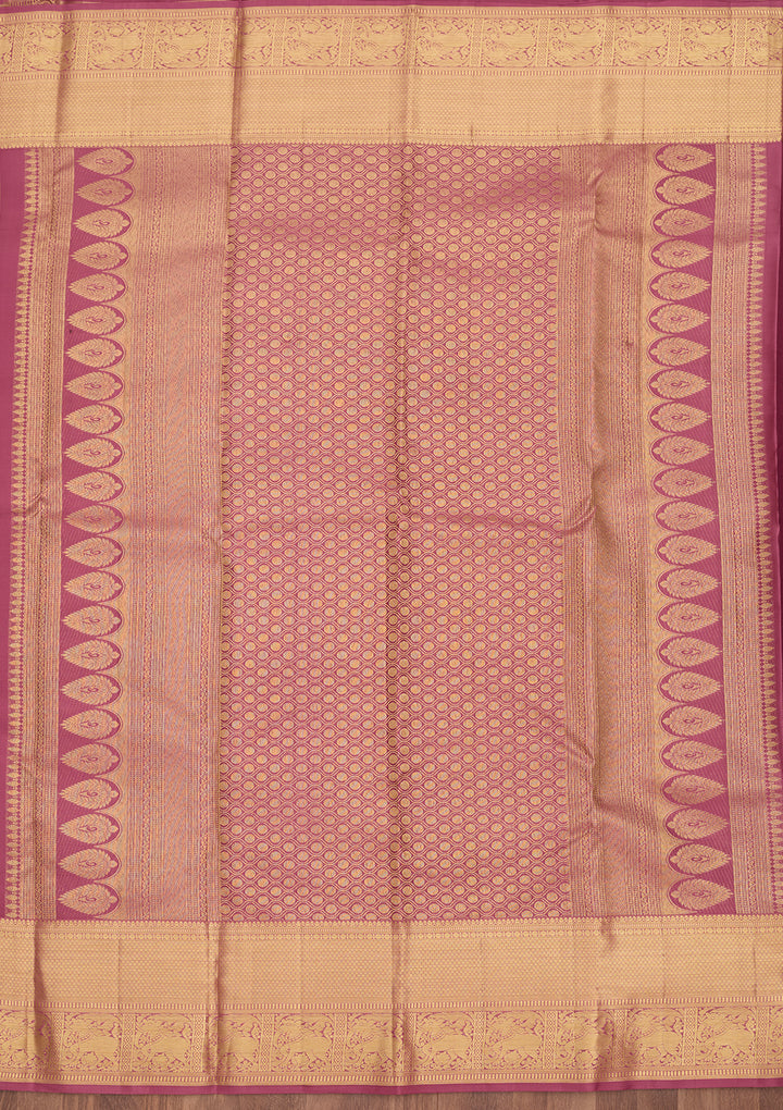 Sea Green Dharmavaram Art Silk Saree