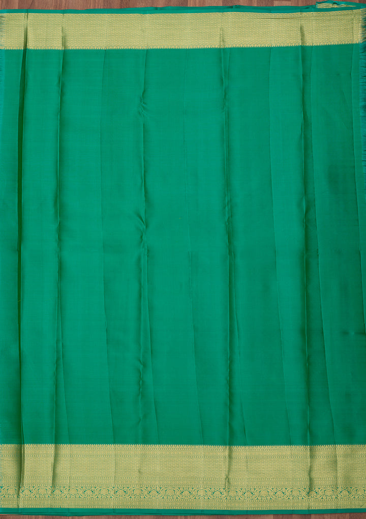 Green Dharmavaram Pure Silk Saree
