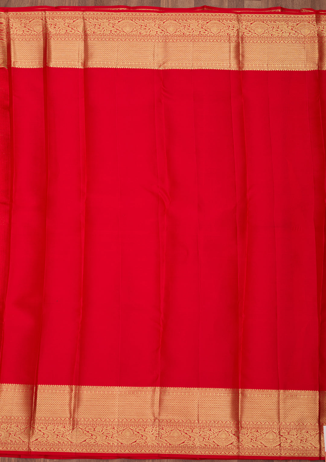Red Dharmavaram Pure Silk Saree