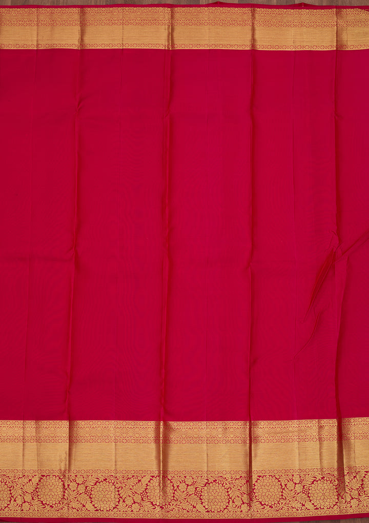Lavender Dharmavaram Art Silk Saree