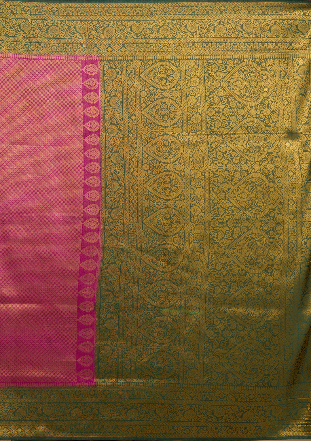 Wine Silk Jaal Saree With Matching Blouse Piece