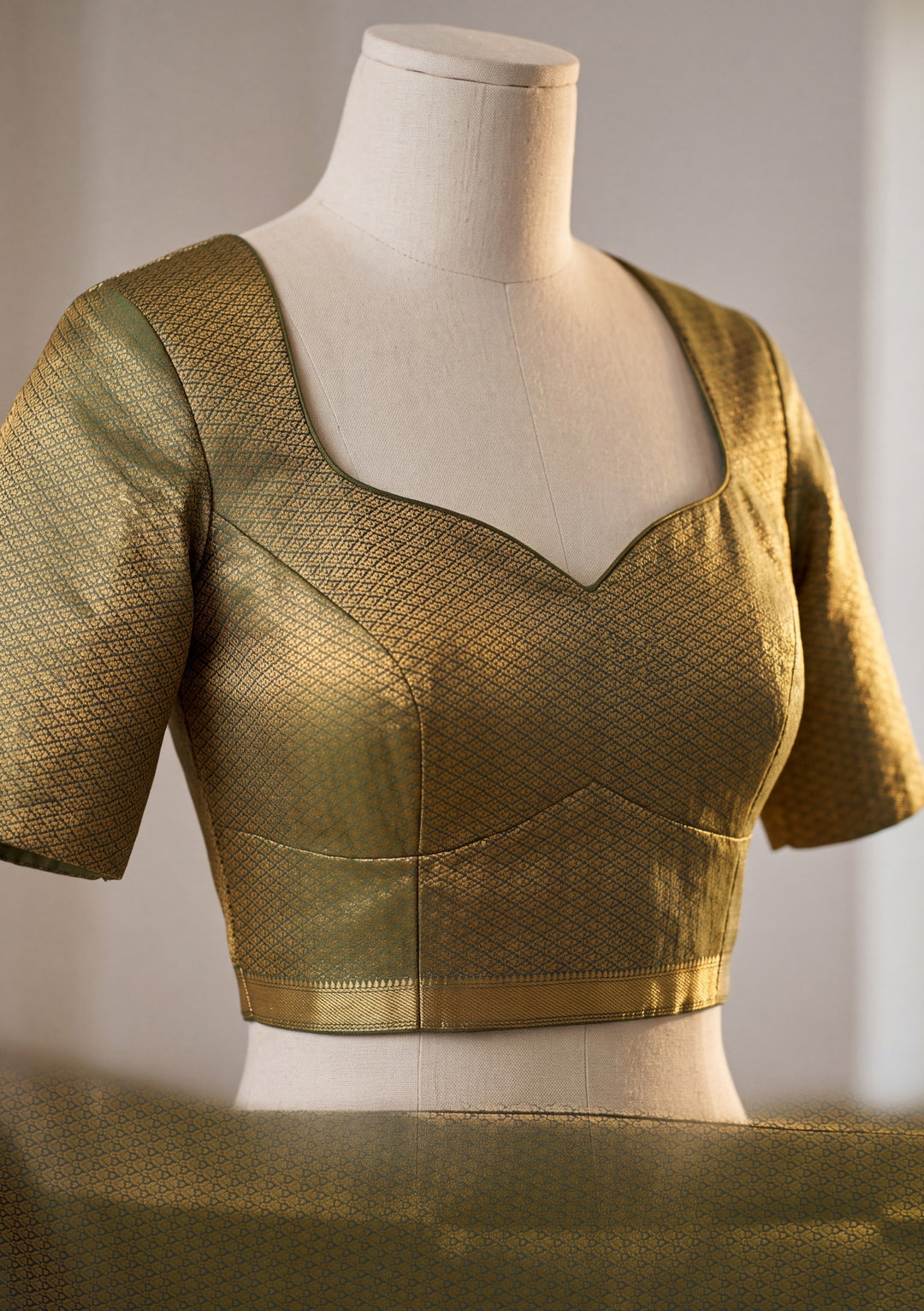 Wine Silk Jaal Saree With Matching Blouse Piece