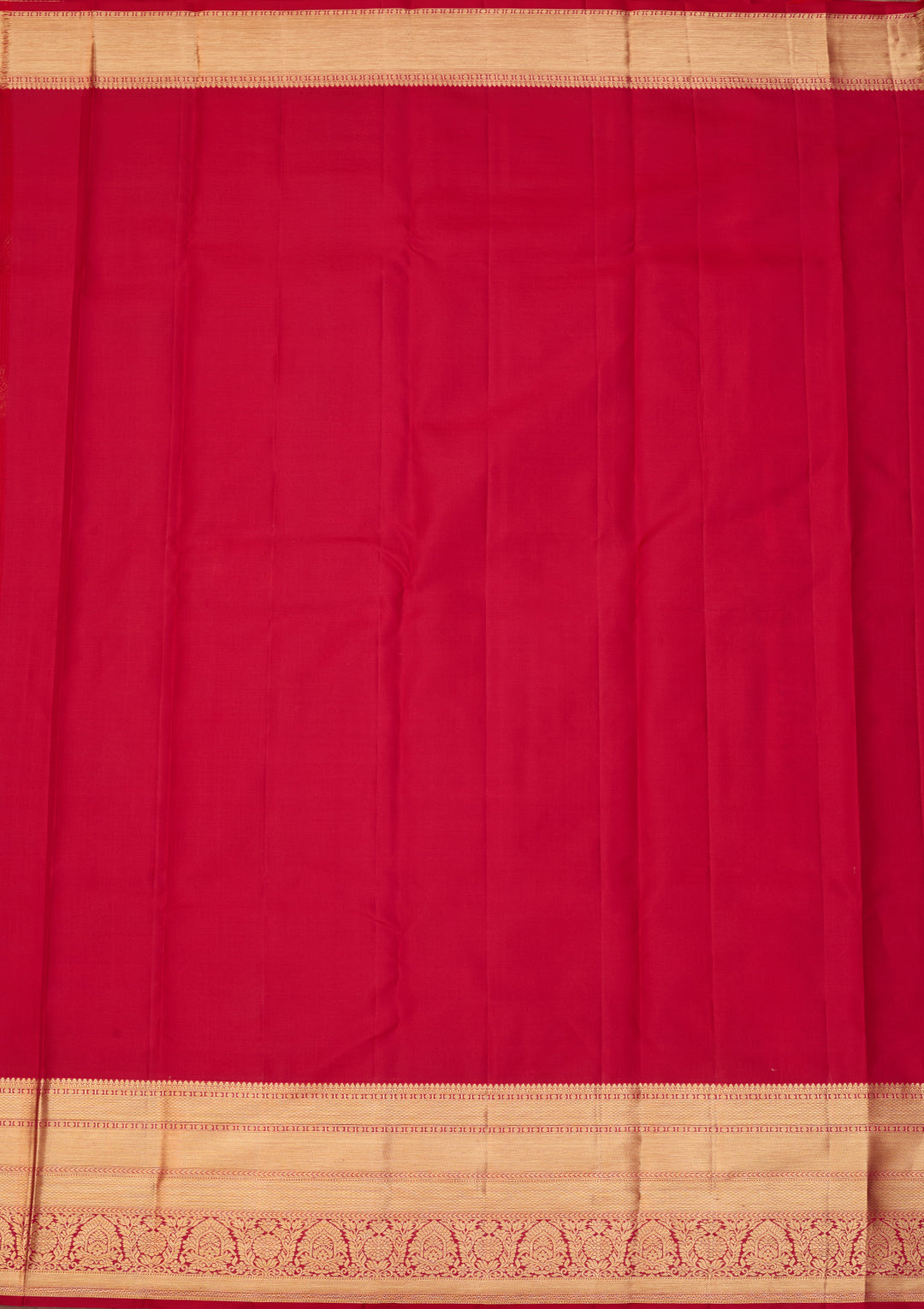 Rani Pink Dharmavaram Pure Silk Saree With Matching Blouse Piece