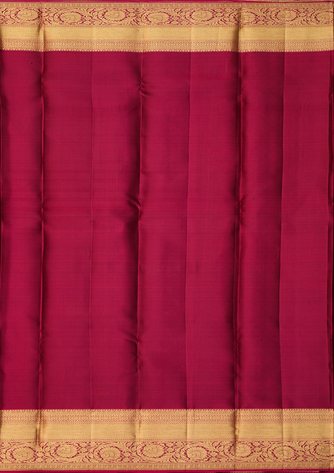 Purple Dharmavaram Pure Silk Saree With Matching Blouse Piece