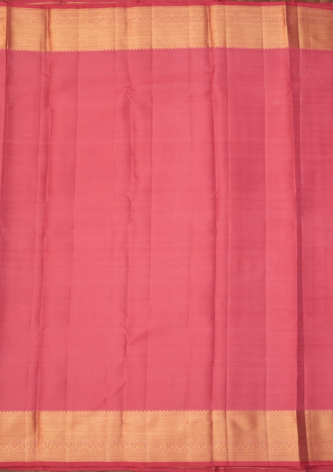 Pink Dharmavaram Pure Silk Saree With Matching Blouse Piece