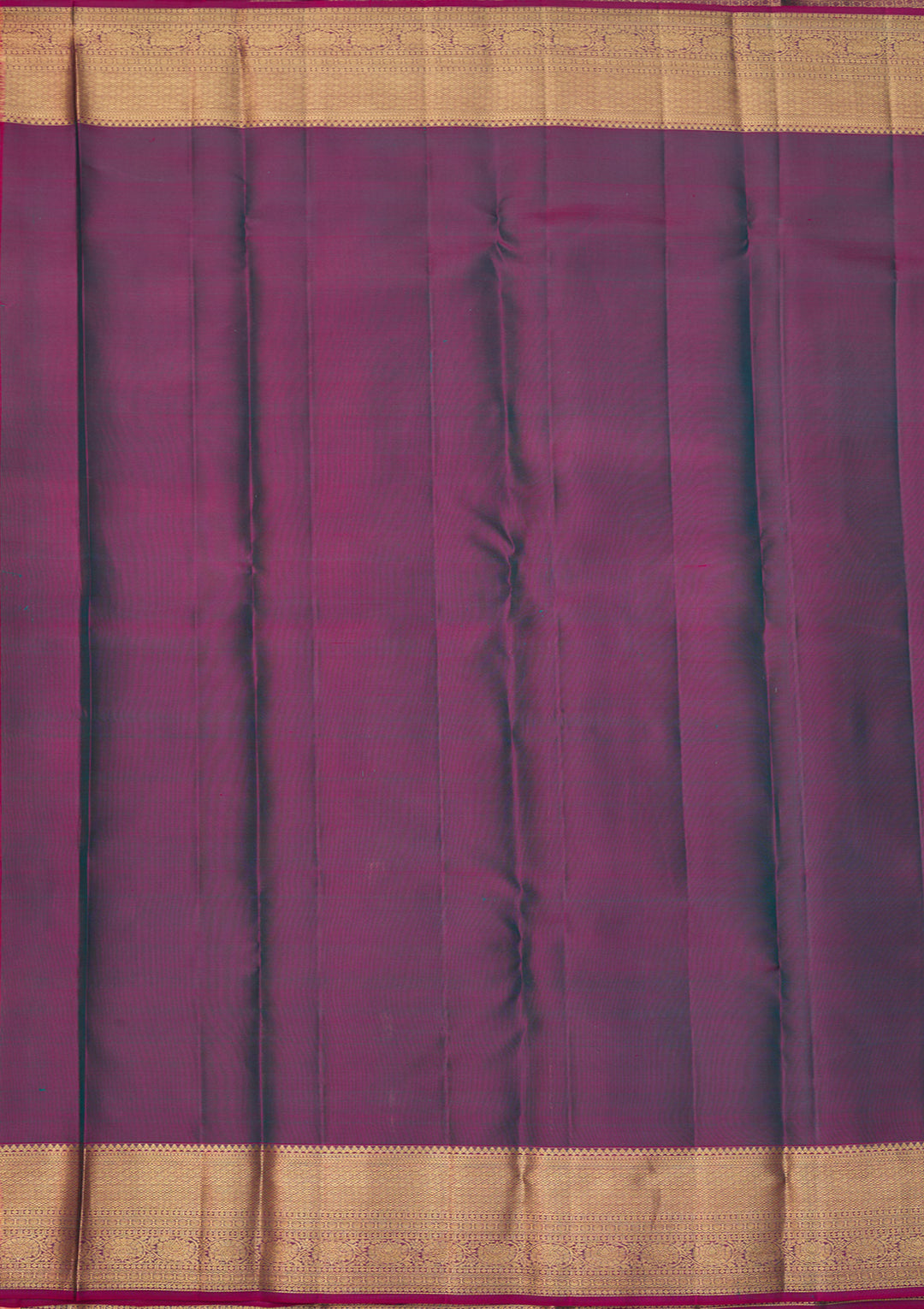 Sea Green Dharmavaram Pure Silk Saree With Matching Blouse Piece